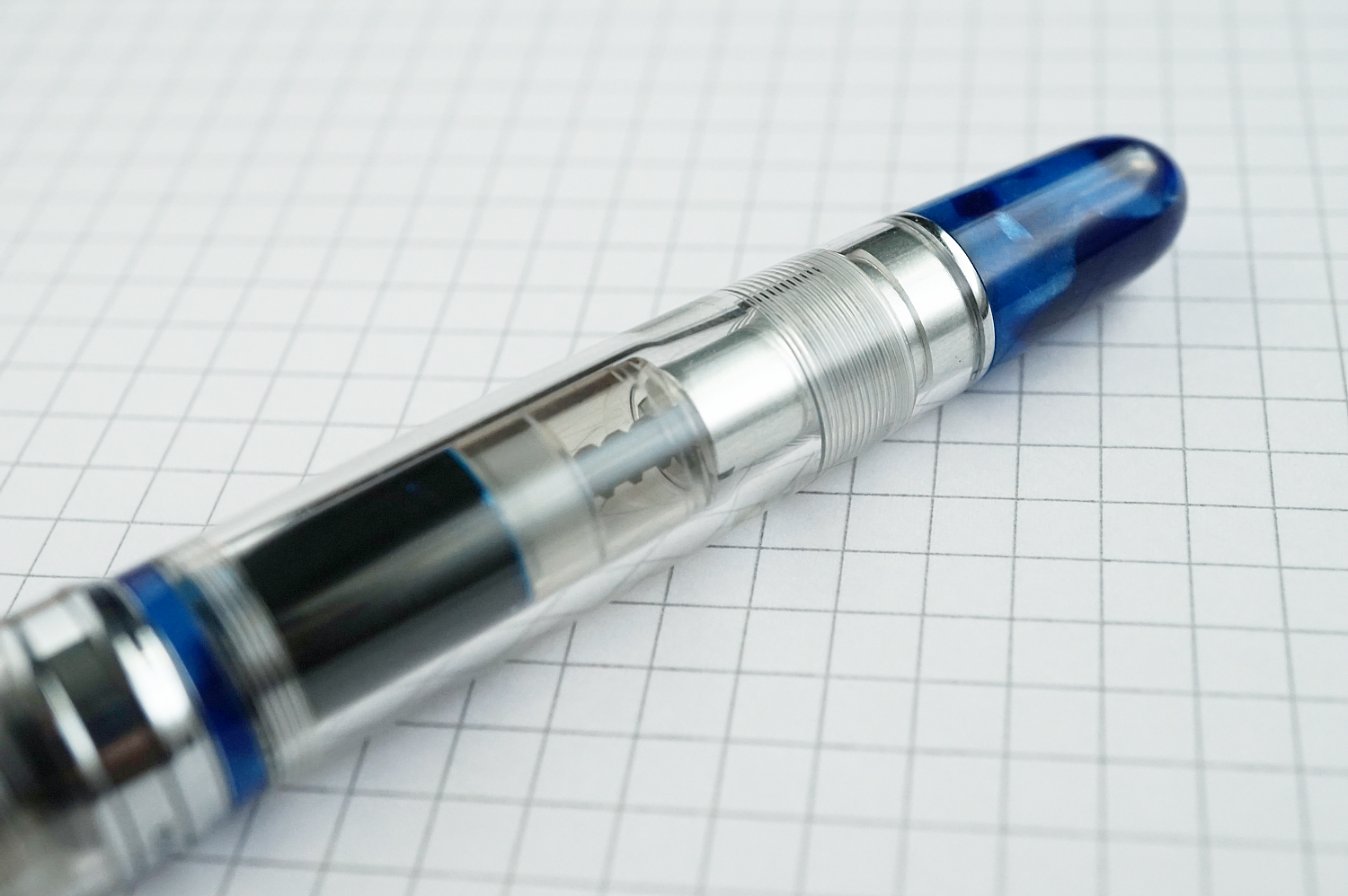 Aurora 88 Minerali Fountain Pen - Azurite (Blue) — The Clicky Post